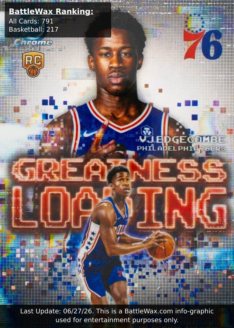 VJ EDGECOMBE card