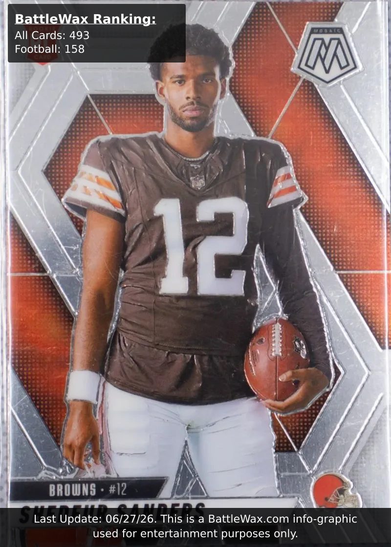 Shedeur Sanders card