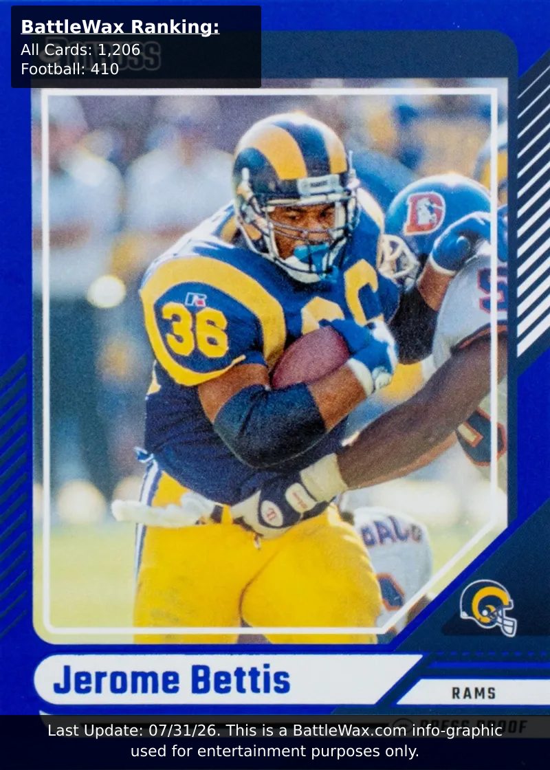 Jerome Bettis card