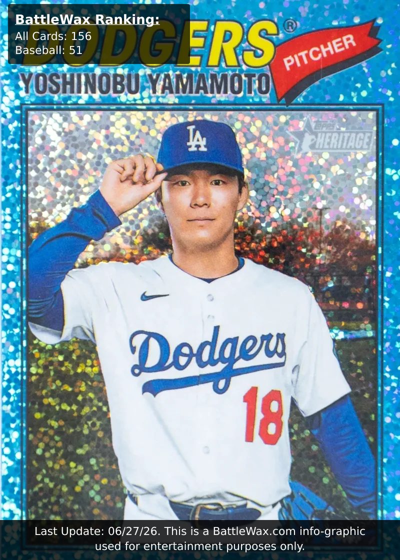 Yoshinobu Yamamoto card