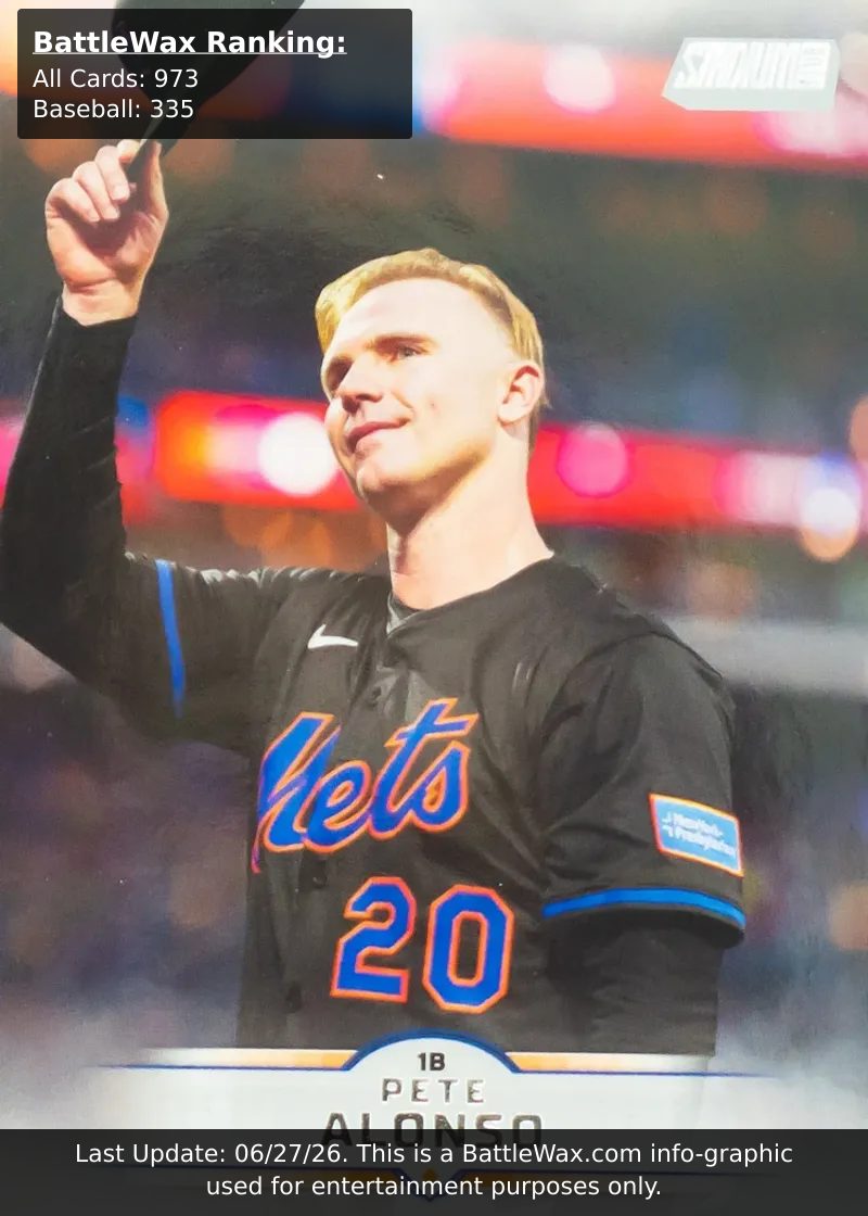 Pete Alonso card