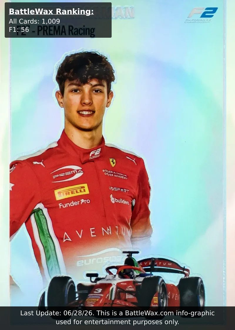OLIVER BEARMAN card