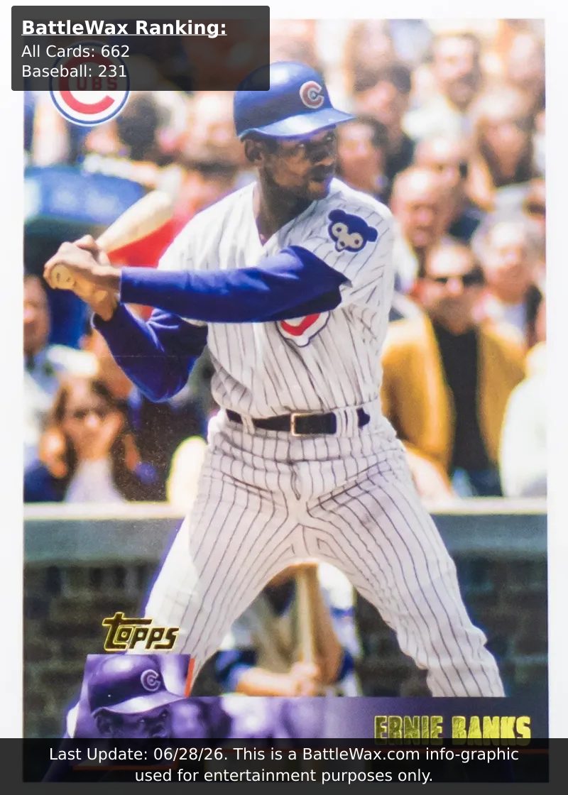 Ernie Banks card