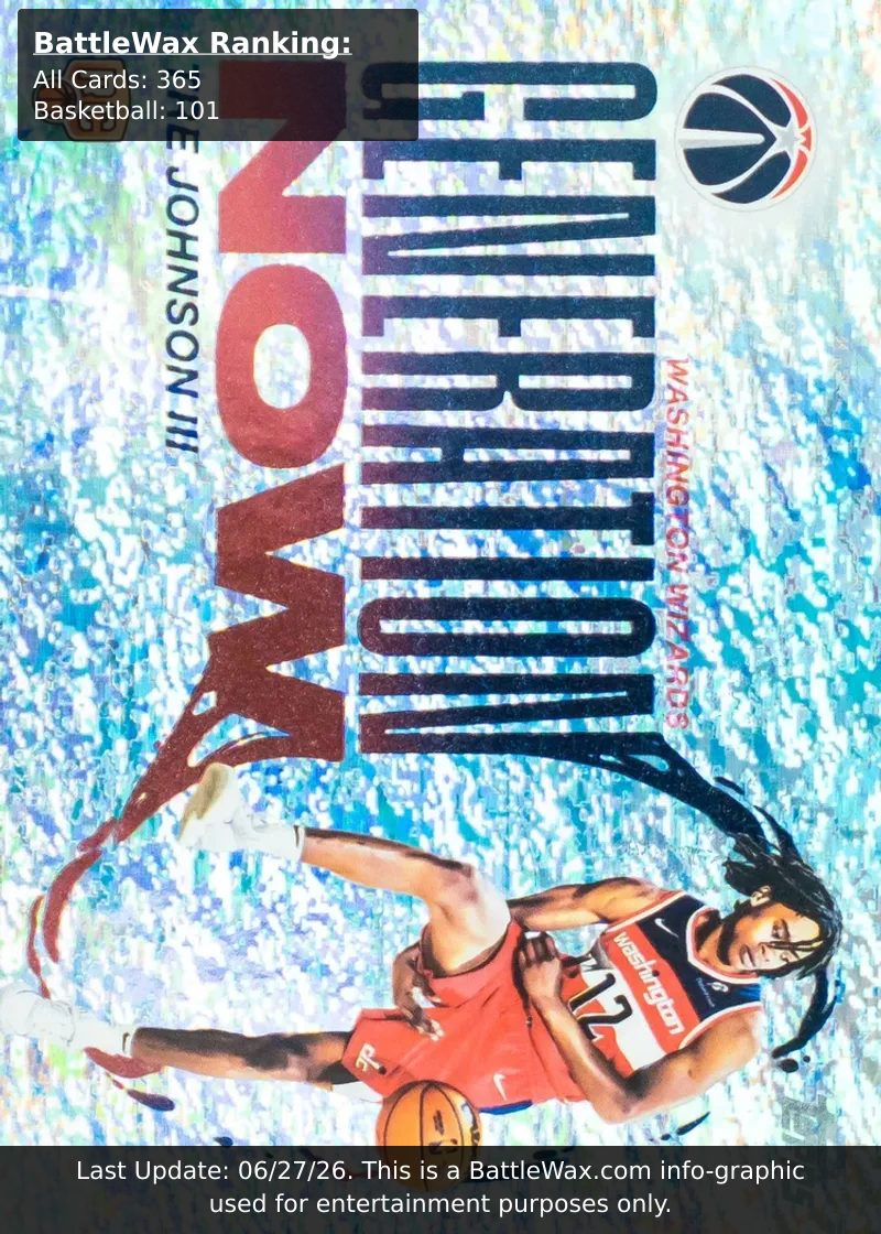 TRE JOHNSON III card