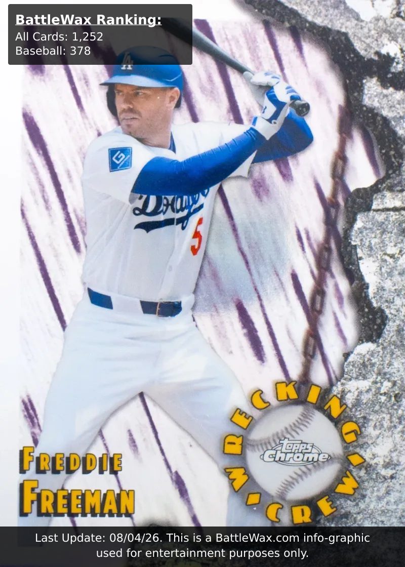 Freddie Freeman card