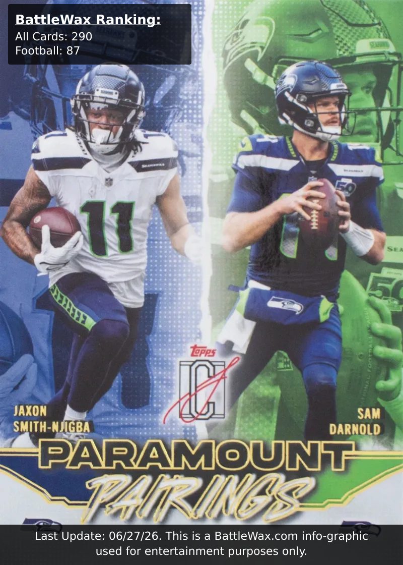 Jaxon Smith-Njigba / Sam Darnold card