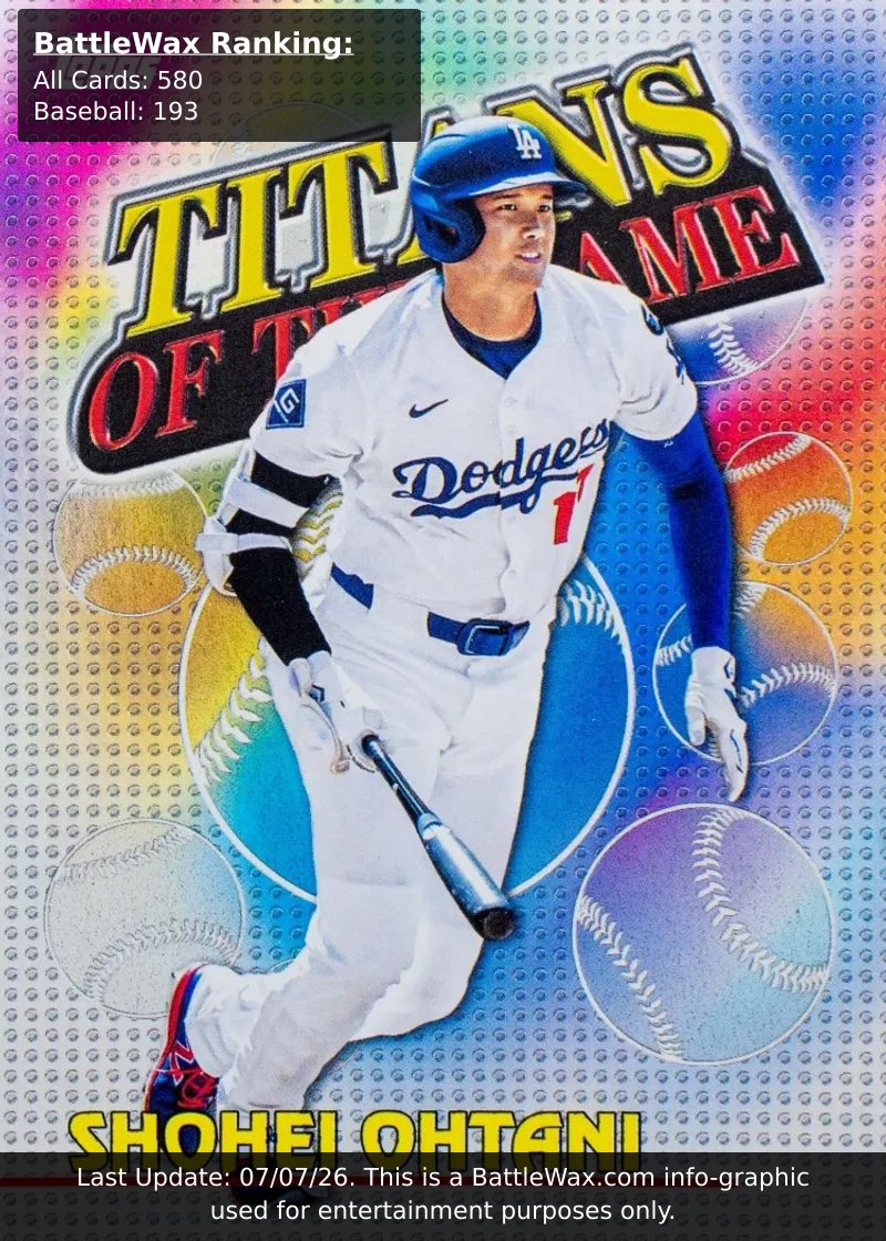 Shohei Ohtani card