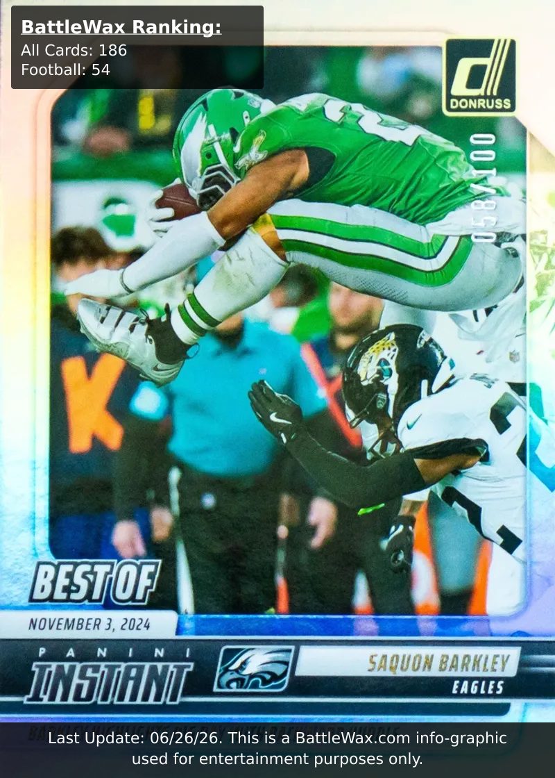 Saquon Barkley card